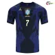 Camisa Reserva VINI JR. 7 Brasil Copa do Mundo 2026 Azul