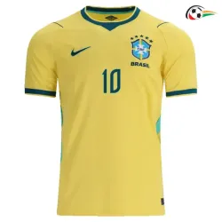 Camisa Titular NEYMAR JR. 10 Brasil Copa do Mundo 2026 Amarelo