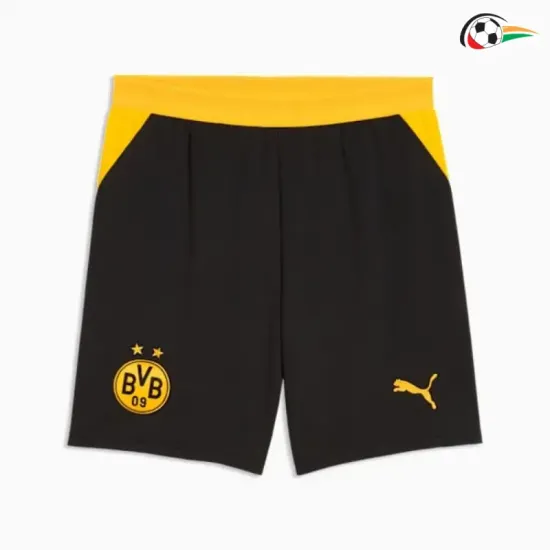 Shorts de Futebol Titular Borussia Dortmund 2026/2027 Preto