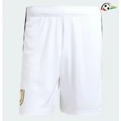 Shorts de Futebol Titular Juventus 2026/2027 Branco
