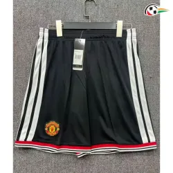 Shorts de Futebol Titular Manchester United 2026/2027 Preto