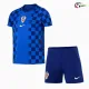 Camisa Reserva Infantil Croacia Copa do Mundo 2026 Azul