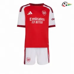 Camisa Titular Infantil Arsenal 2026/2027 Vermelho/Branco