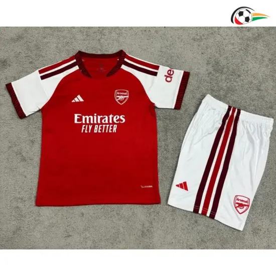 Camisa Titular Infantil Arsenal 2026/2027 Vermelho/Branco