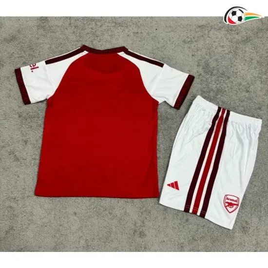 Camisa Titular Infantil Arsenal 2026/2027 Vermelho/Branco