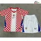 Camisa Titular Infantil Croacia Copa do Mundo 2026 Vermelho/Branco