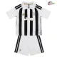 Camisa Titular Infantil Juventus 2026/2027 Preto/Branco