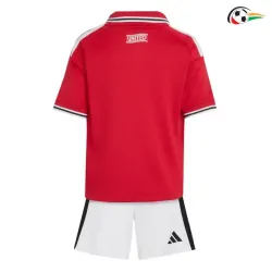 Camisa Titular Infantil Manchester United 2026/2027 Vermelho