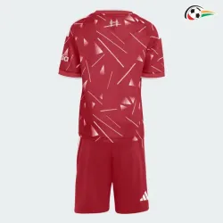 Camisa Titular Infantil Liverpool 2026/2027 Vermelho