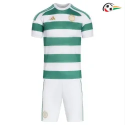 Camisa Titular Infantil Celtic 2026/2027 Verde/Branco