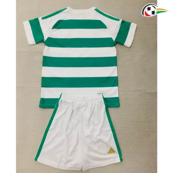 Camisa Titular Infantil Celtic 2026/2027 Verde/Branco