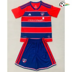 Camisa Titular Infantil FC Dallas 2026/2027 Vermelho/Azul