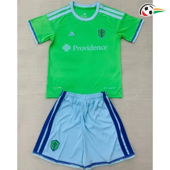 Camisa Titular Infantil Seattle Sounders 2026/2027 Verde