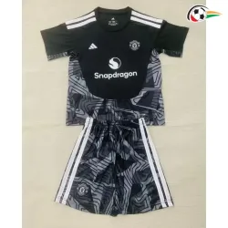 Camisa de Goleiro Titular Infantil Manchester United 2026/2027 Preto
