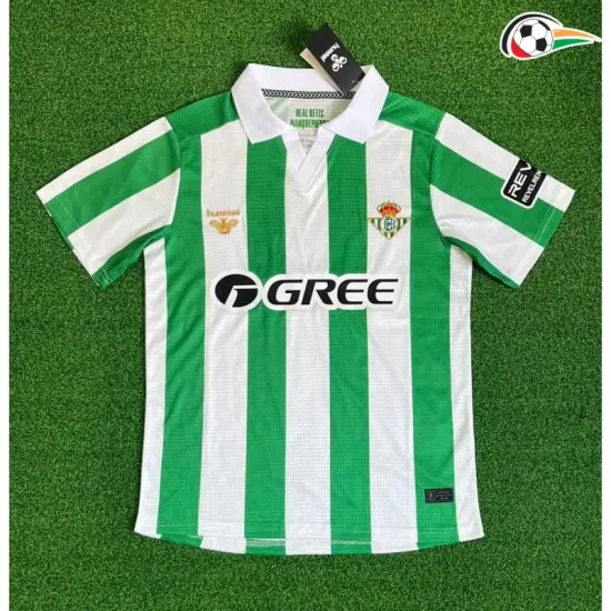Camisa Retrô Real Betis 2025/2026 Verde/Branco