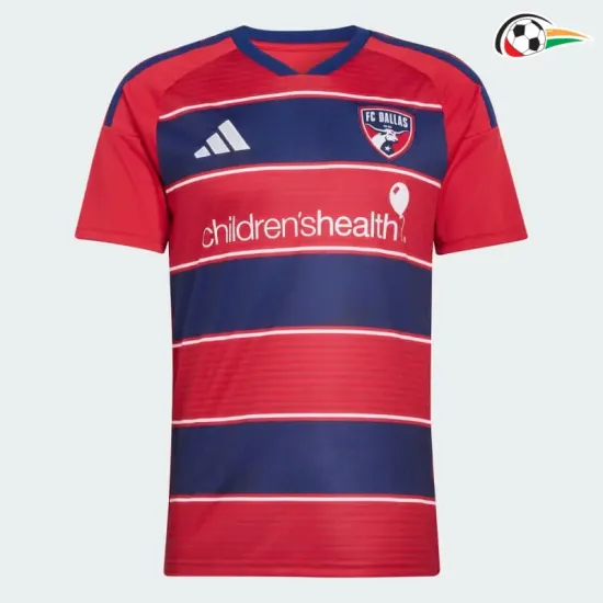 Camisa Titular FC Dallas 2026/2027 Vermelho/Azul