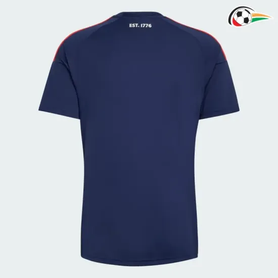 Camisa Titular Nueva Inglaterra Revolución 2026/2027 Azul Marinho/Vermelho