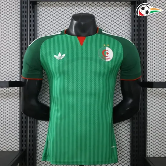 Camisa Reserva Versão Jogador Argelia Copa do Mundo 2026 Verde