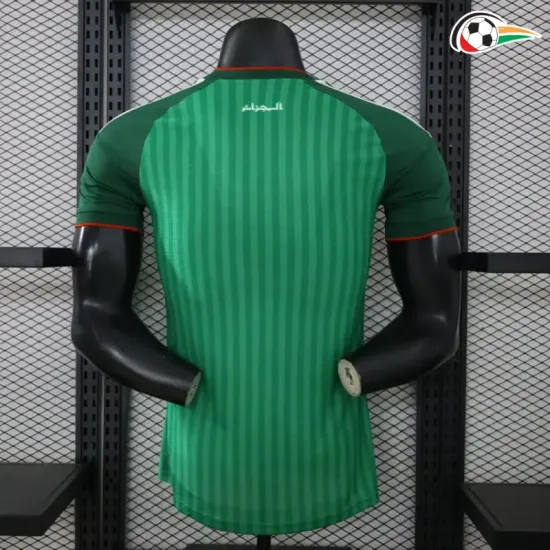 Camisa Reserva Versão Jogador Argelia Copa do Mundo 2026 Verde