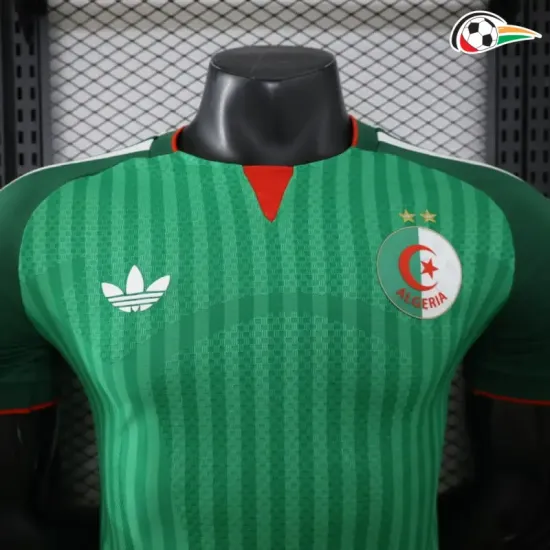 Camisa Reserva Versão Jogador Argelia Copa do Mundo 2026 Verde