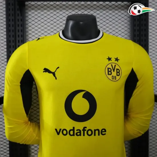 Camisa Titular Versão Jogador Borussia Dortmund 2026/2027 Amarelo Manga Longa