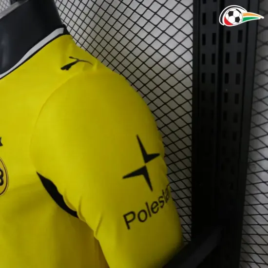 Camisa Titular Versão Jogador Borussia Dortmund 2026/2027 Amarelo Manga Longa