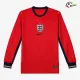 Camisa Reserva Inglaterra Copa do Mundo 2026 Vermelho Manga Longa