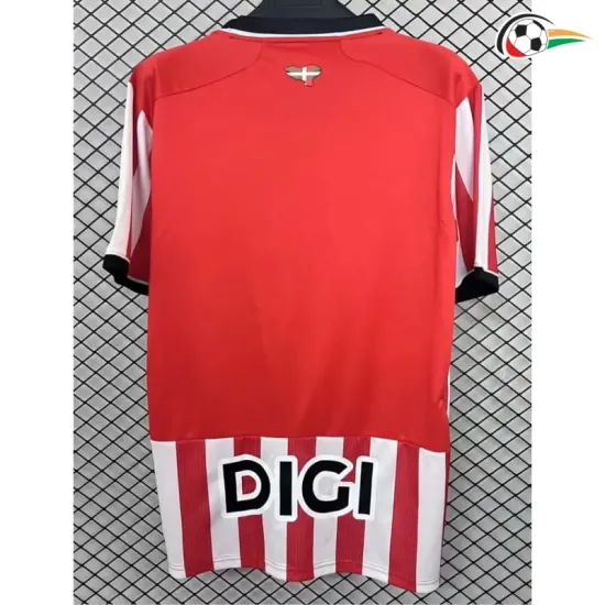 Camisa Titular Athletic de Bilbao 2026/2027 Vermelho/Branco