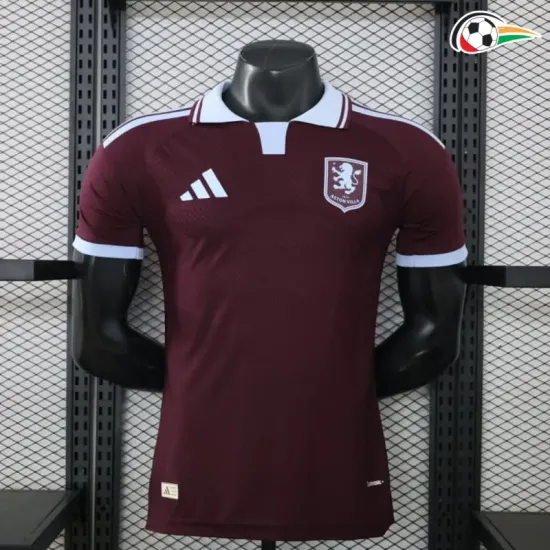 Camisa Titular Versão Jogador Aston Villa 2026/2027 Bordô