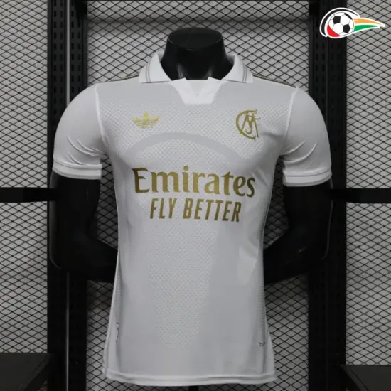 Camisa Versão Jogador Real Madrid 2026/2027 Edição Especial Branco com Patch HP