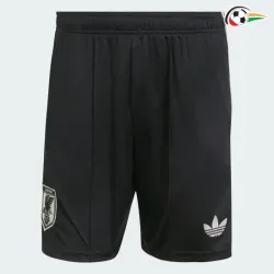 Shorts de Futebol Reserva Japón Copa do Mundo 2026 Preto
