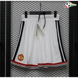Shorts de Futebol Titular Versão Jogador Manchester United 2026/2027 Branco