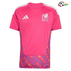 Camisa de Goleiro Titular México Copa do Mundo 2026 Rosa