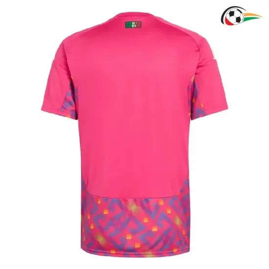 Camisa de Goleiro Titular México Copa do Mundo 2026 Rosa