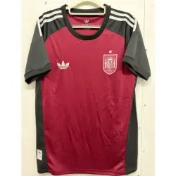 Camisa de Goleiro Reserva España Copa do Mundo 2026 Vermelho/Preto