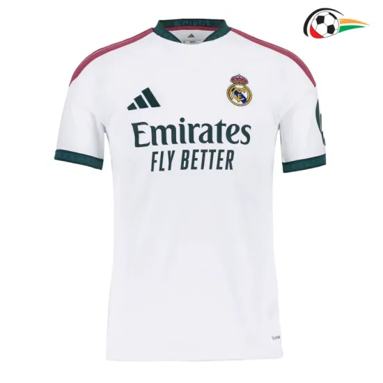 Camisa Titular Real Madrid 2026/2027 Branco com Patch HP
