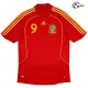 Camisola TORRES 9 España Replicas Titular 2008 Retro Vermelho