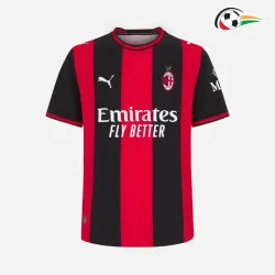 Camisa Titular MODRIĆ 14 AC Milan 2026/2027 Vermelho/Preto