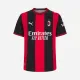Camisa Titular MODRIĆ 14 AC Milan 2026/2027 Vermelho/Preto