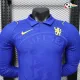 Camisa Titular Versão Jogador Chelsea 2026/2027 Azul Manga Longa