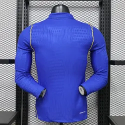 Camisa Titular Versão Jogador Chelsea 2026/2027 Azul Manga Longa