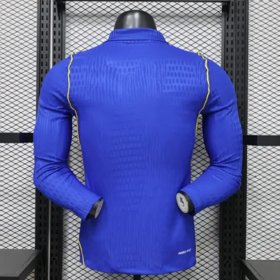 Camisa Titular Versão Jogador Chelsea 2026/2027 Azul Manga Longa