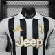 Camisa Titular Versão Jogador Juventus 2026/2027 Preto/Branco Manga Longa