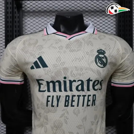 Camisa Versão Jogador Real Madrid 2026/2027 Edição Especial Caqui