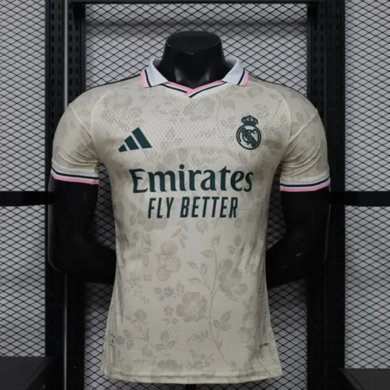 Camisa Versão Jogador Real Madrid 2026/2027 Edição Especial Caqui