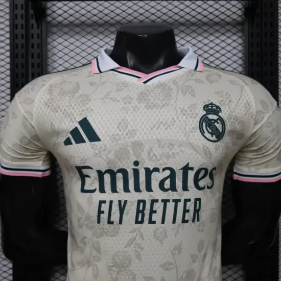 Camisa Versão Jogador Real Madrid 2026/2027 Edição Especial Caqui