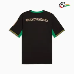 Camisa Reserva Borussia Mönchengladbach 2026/2027 Preto