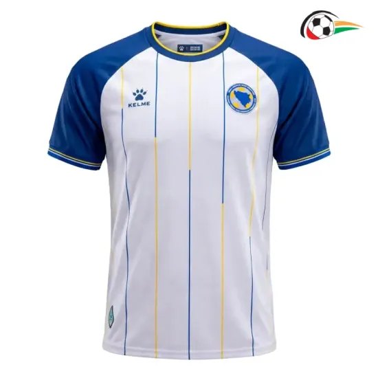 Camisa Reserva Bosnia y Herzegovina Copa do Mundo 2026 Branco