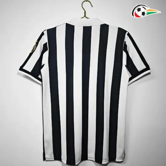 Camisa Retrô Titular Juventus 1998/1999 Branco/Preto