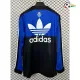 Camisa Retrô Universidad de Chile 2026/2027 Azul/Preto Manga Longa